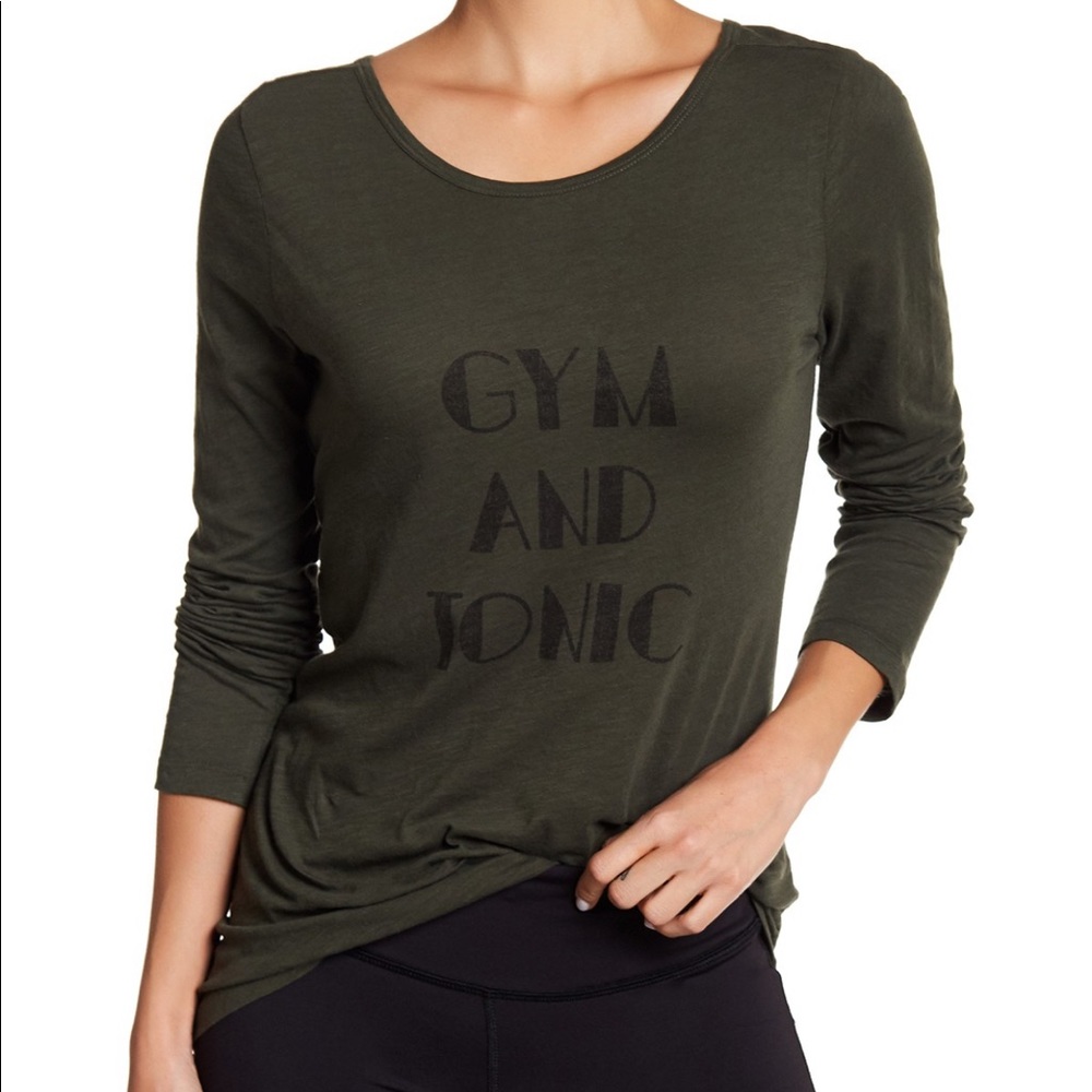 Z by Zella Gym and Tonic Long Sleeve Tee